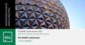 KTU MGMF mokslininkai